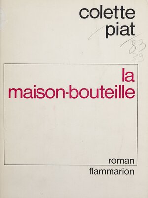 cover image of La Maison-bouteille